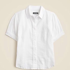 J. Crew Slim fit button up in cotton gauze - NWT!